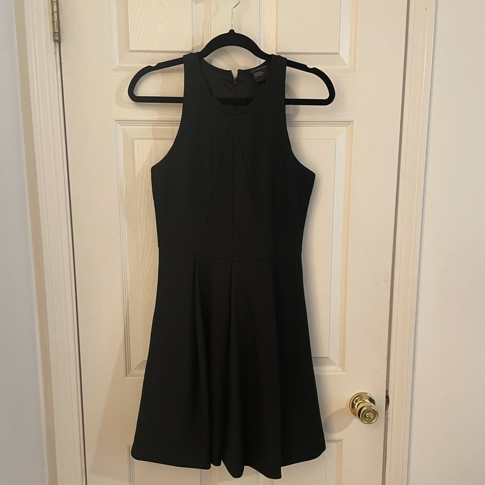 Armani exchange black dress